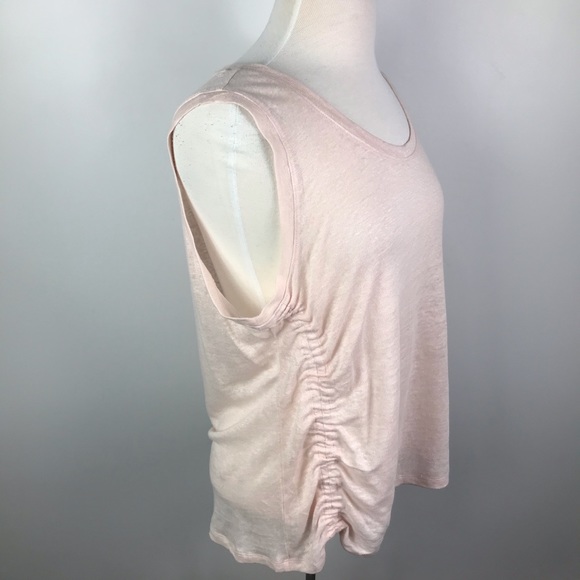 Athleta 100% linen loose fitted sleeveless tank - Picture 2 of 10